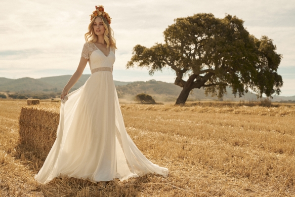 Boho Wedding Dress Cornwall3